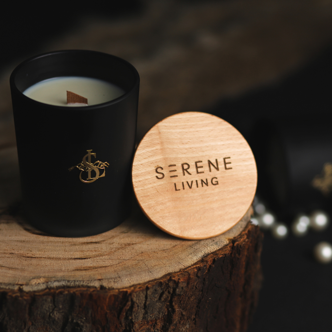 Premium Scented Candle | Soy Wax | Eco-friendly | Wooden Wick | Wooden Lid