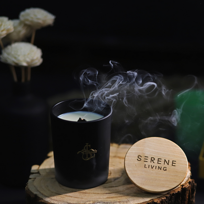 Premium Scented Candle | Soy Wax | Eco-friendly | Wooden Wick | Wooden Lid